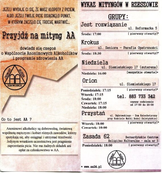 AA mityng Kopia